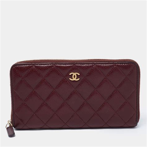 chanel exotic soft wallet|chanel zipped wallet.